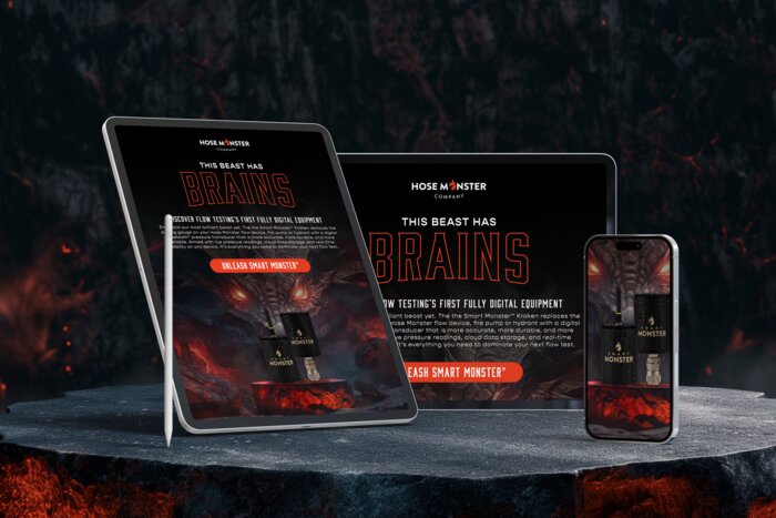 Hose Monster product email campaign