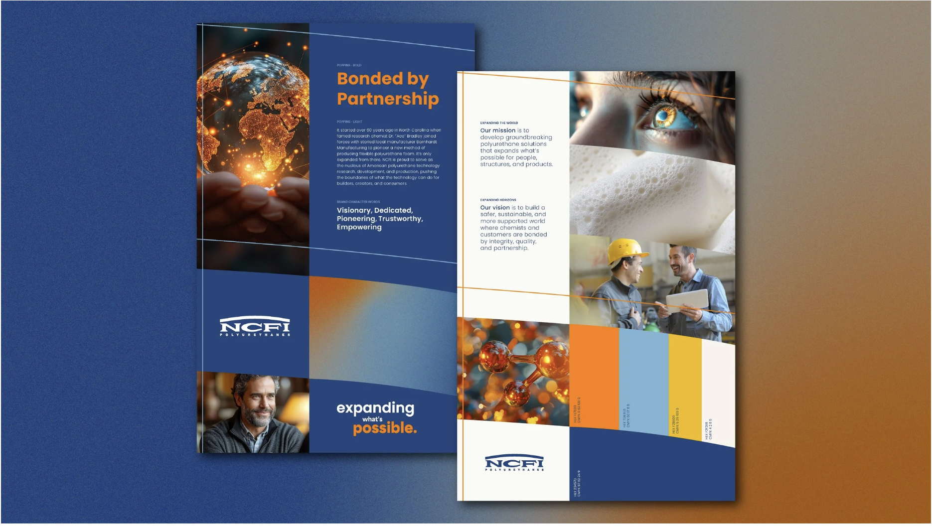 NCFI brand snapshot reference document for voice and positioning